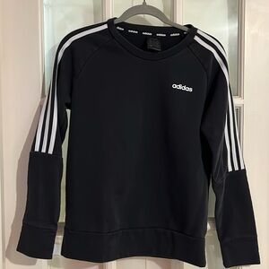 Adidas women’s crewneck sweatshirt.  Size S, black